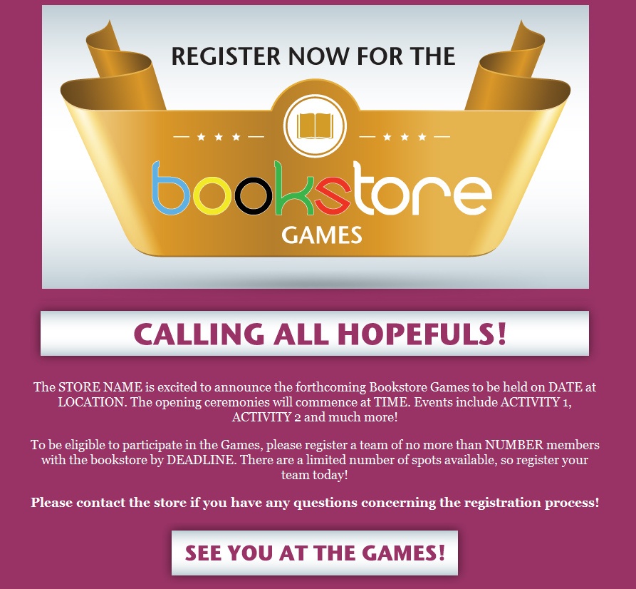  Download: “Bookstore Games” Email