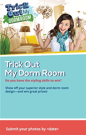  Download: “Trick Out My Dorm Room” poster