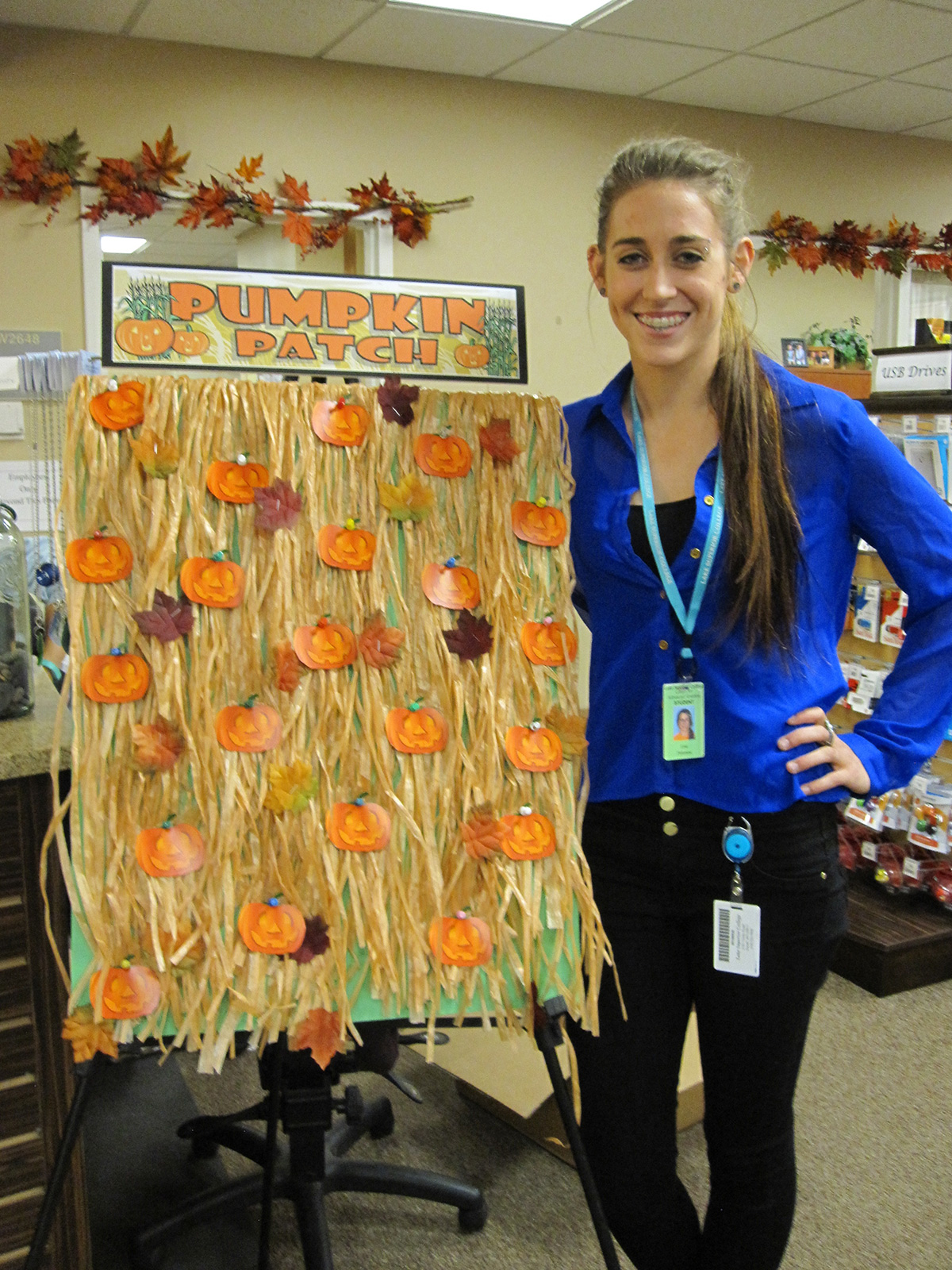 Pick-a-pumpkin with the LSC Bookstore
