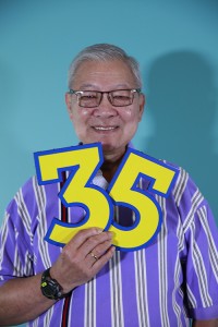 Senior Systems Operator Quang Trang celebrated his 35th year at MBS