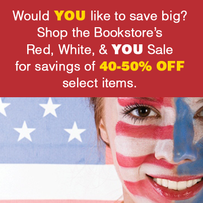Colgate Bookstore's Red, White and You Sale!