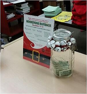 Through a donation drive, LLCC students gave some of their buyback money to help fellow students in need.