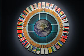 The diversity wheel in the warehouse mezzanine is a testament to the diversity at MBS.