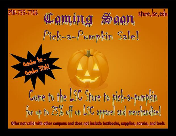 Pick-a-pumpkin ad