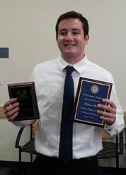 Andrew Musca, with awards