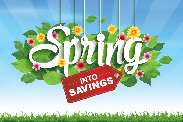 Spring into Savings