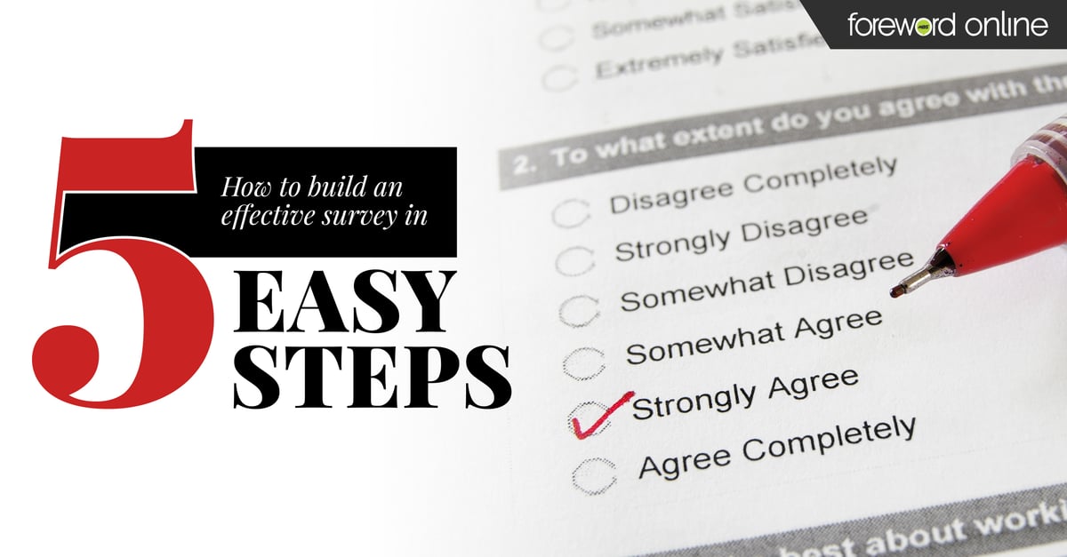 How to Build an Effective Survey in 5 Easy Steps