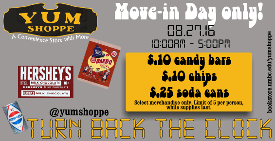 UMBC Bookstore; 51 Years of Event Innovation