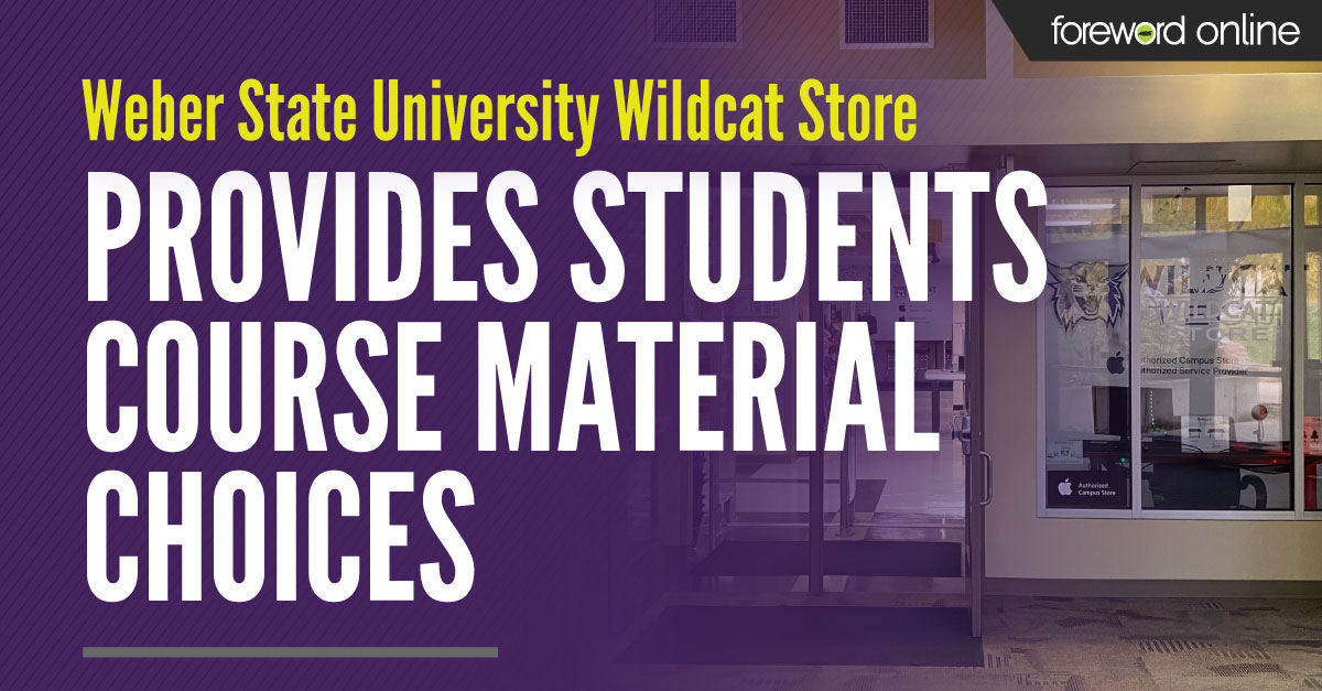Weber State University Wildcat Store Provides Students Course Material Choices