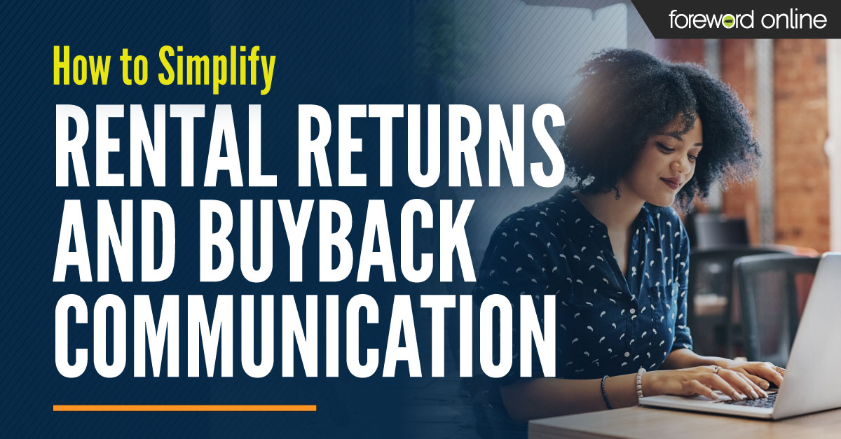 How to Simplify Rental Returns and Buyback Communication