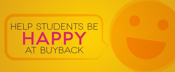 Help Students Be Happy at Buyback