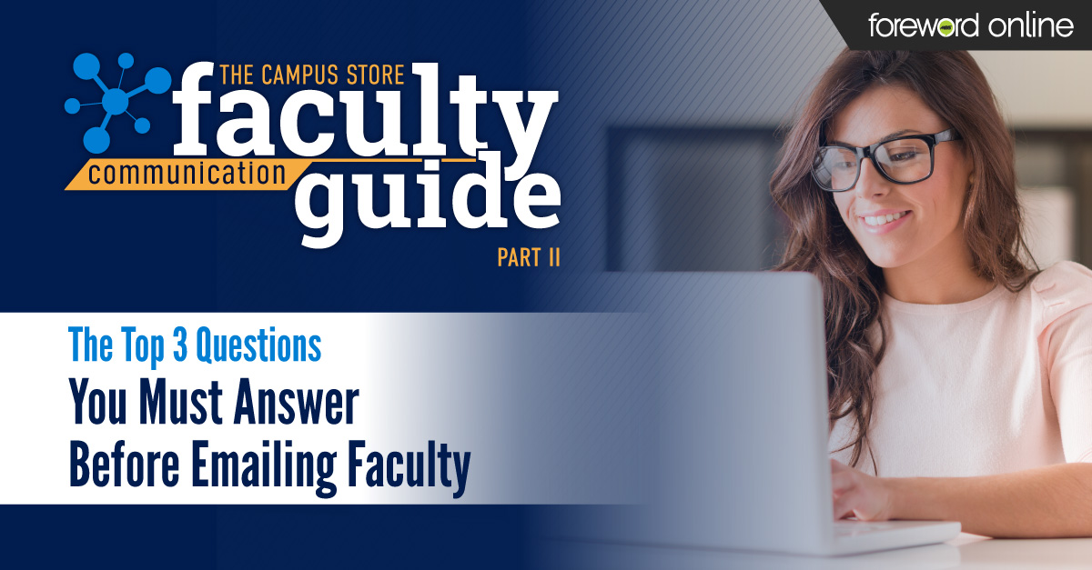 The Top 3 Questions You Must Answer Before Emailing Faculty