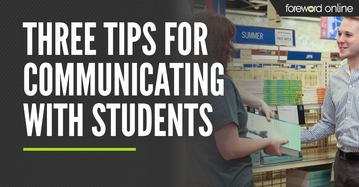 Three Tips for Communicating With Students